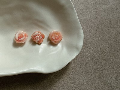 ㆍDesigned by Namheeㆍ Pink Coral Ugly Ring 18K 핑크 산호 어글리 반지