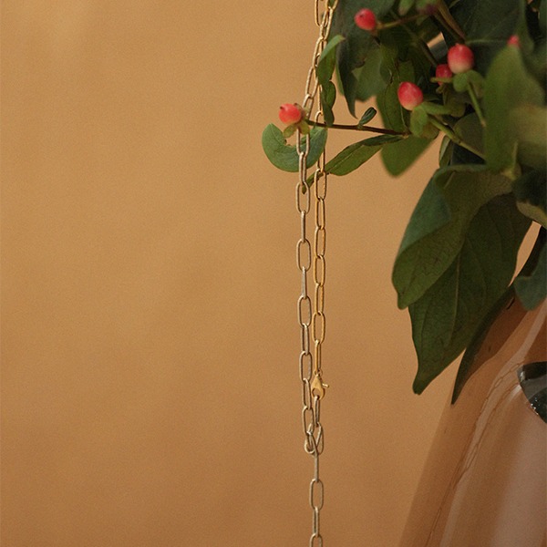 Half Combi Chain Necklace 18K 하프 콤비 체인 목걸이